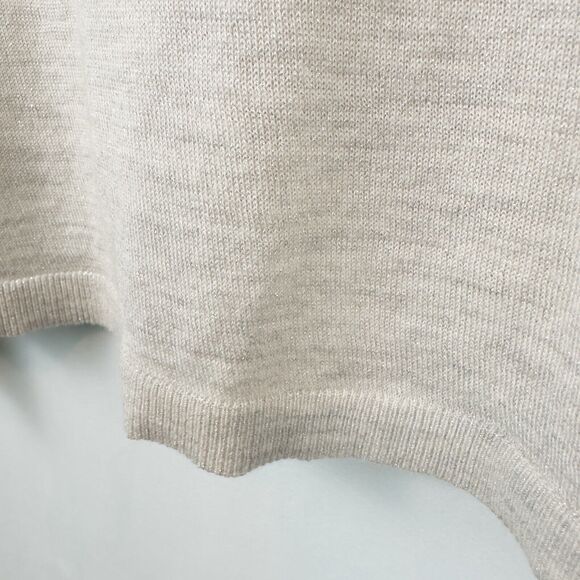 Lane Bryant Fine Merino Collection Metallic Shimmer Sweater Womens 14/16 Gray - Picture 11 of 13